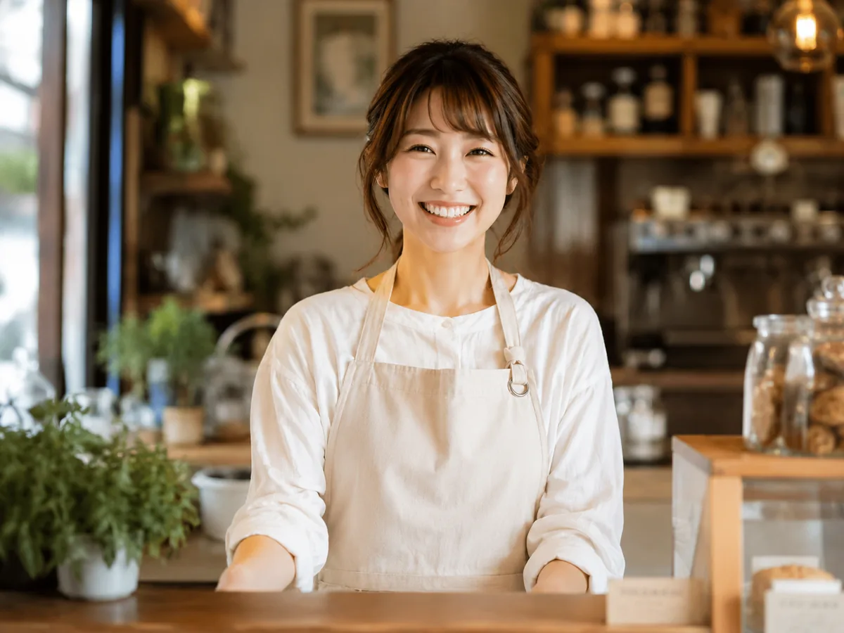 店舗オーナー女性